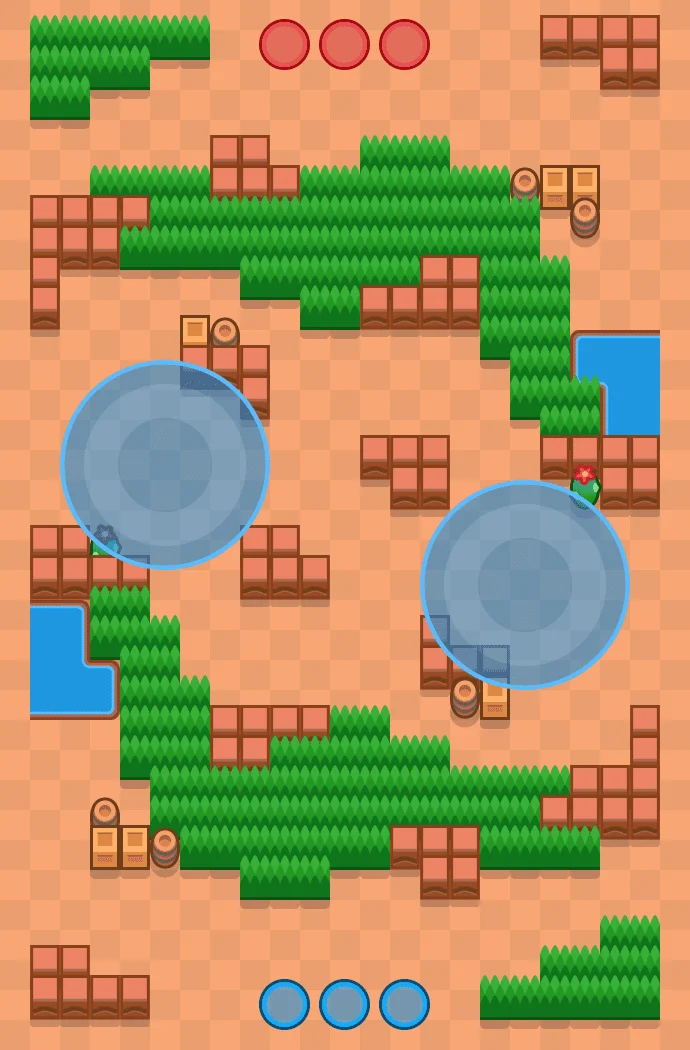 Controller Chaos Brawl Stars map layout