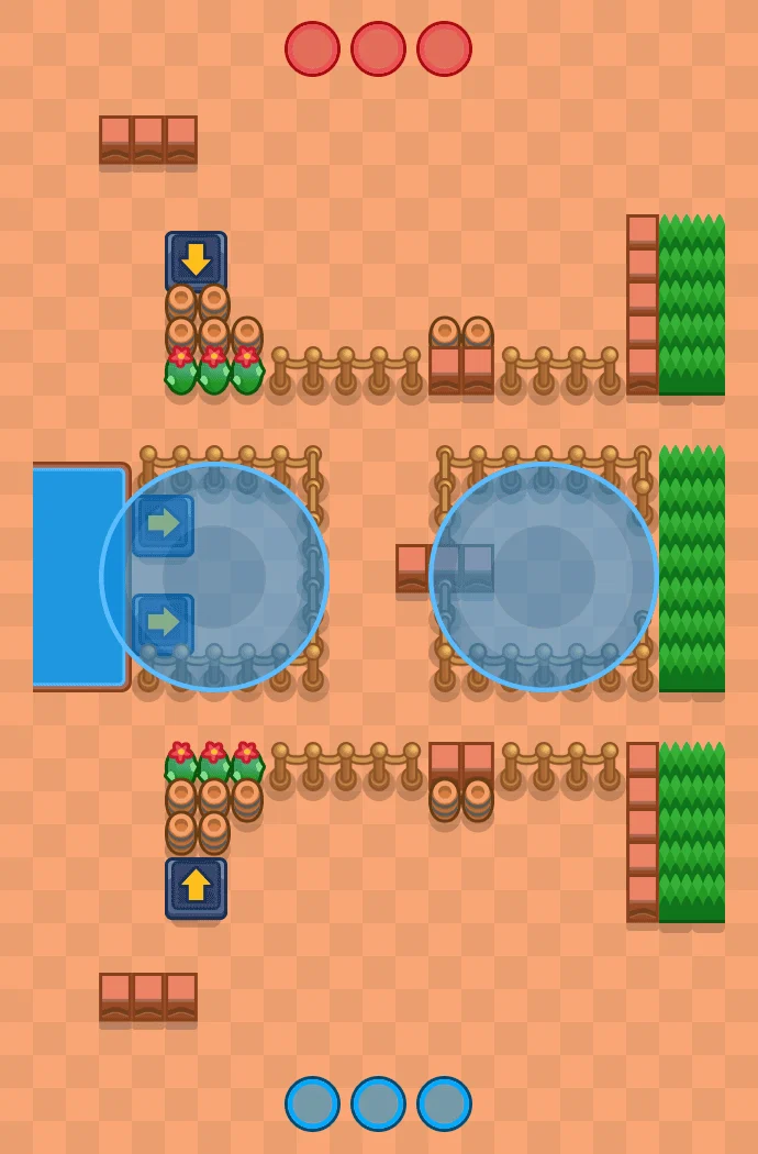 Massive Attack Brawl Stars map layout