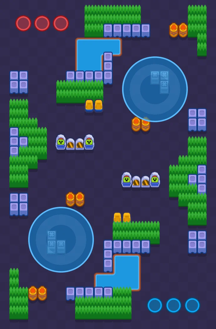 Parallel Plays Brawl Stars map layout