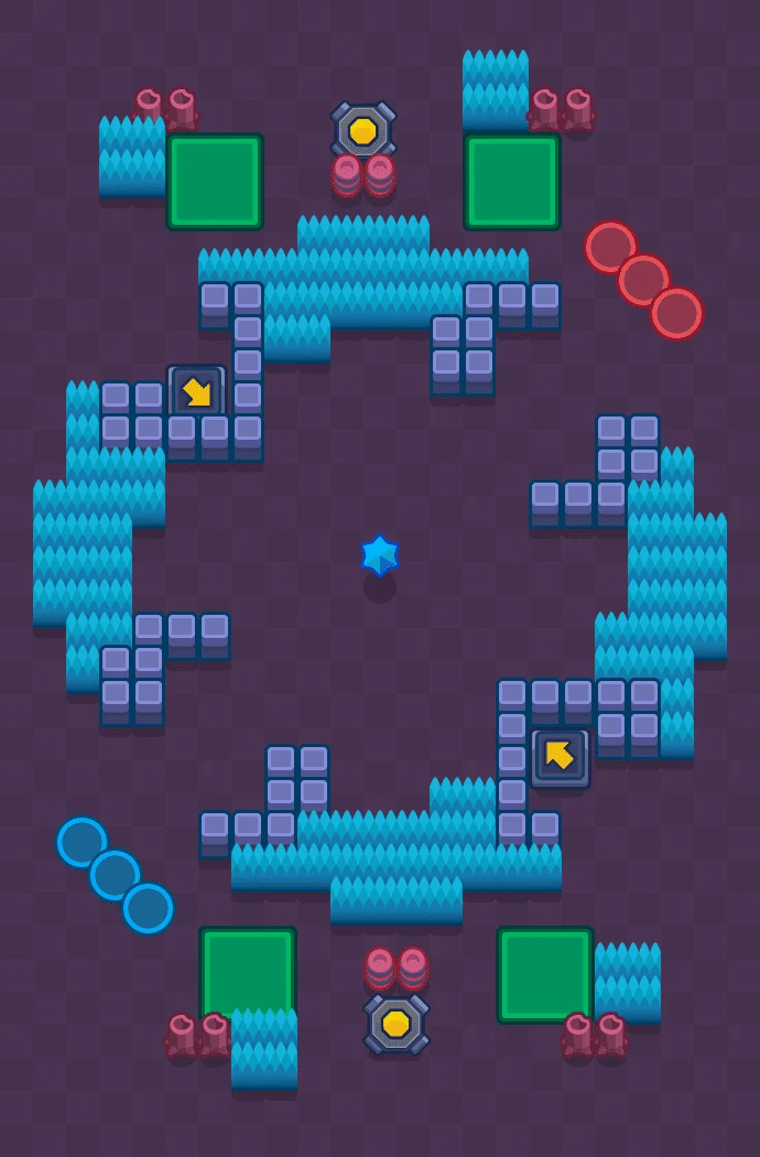 New Perspective Brawl Stars map layout