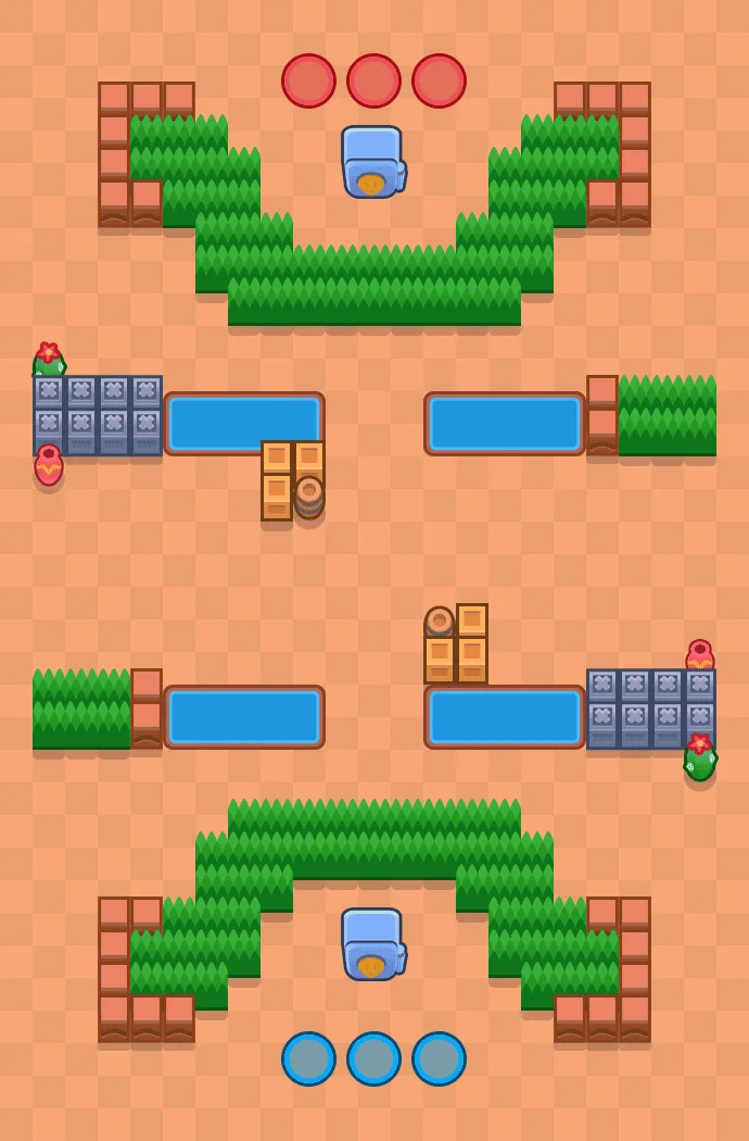 Safe(r) Zone Brawl Stars map layout