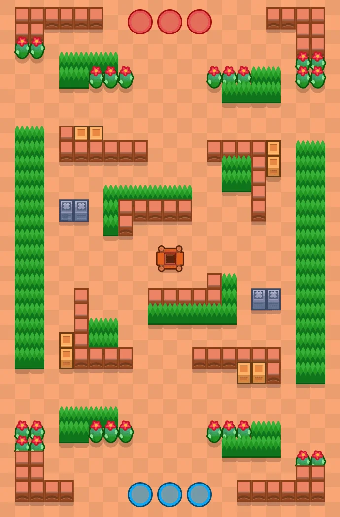 Local Restaurants Brawl Stars map layout