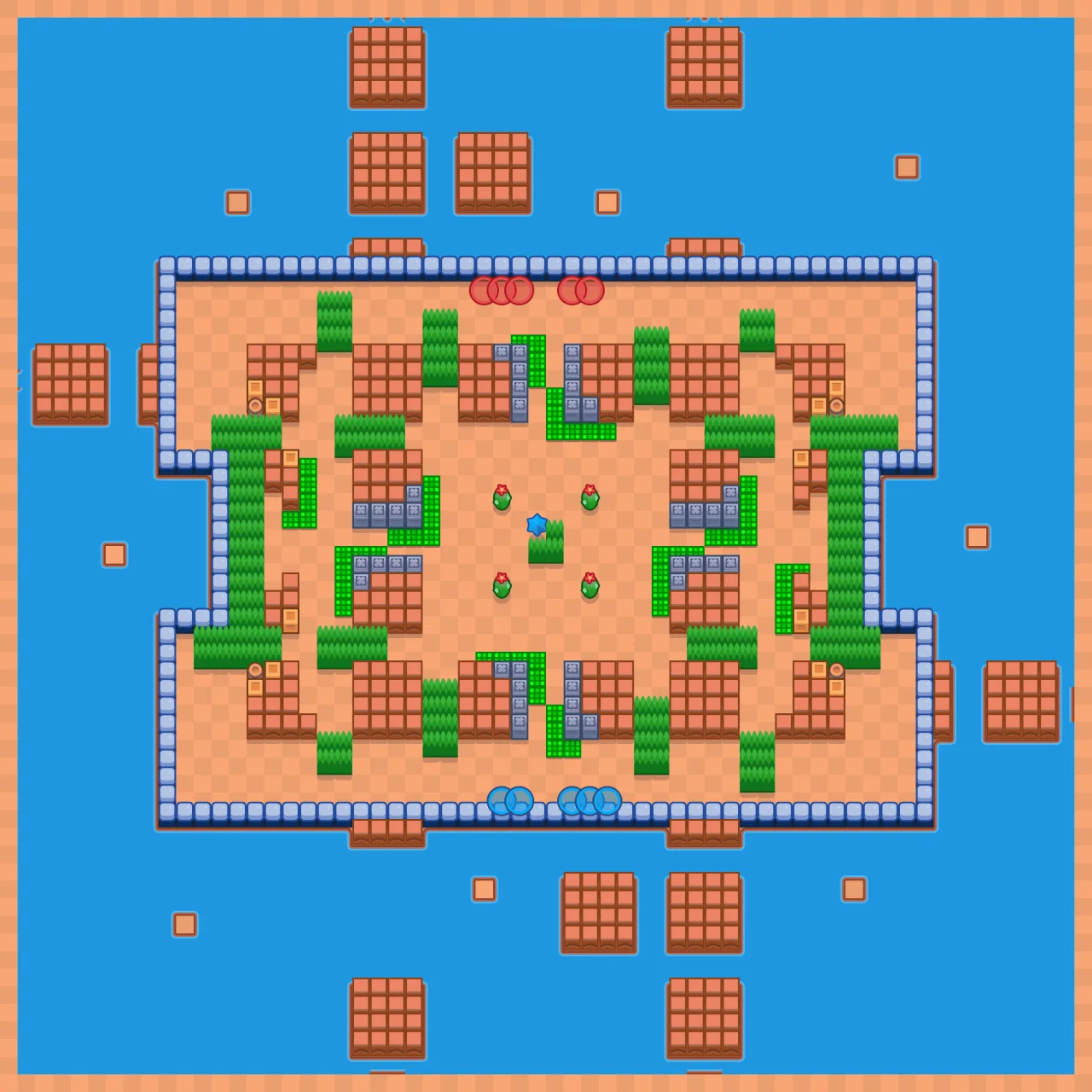 Rastermind Brawl Stars map layout