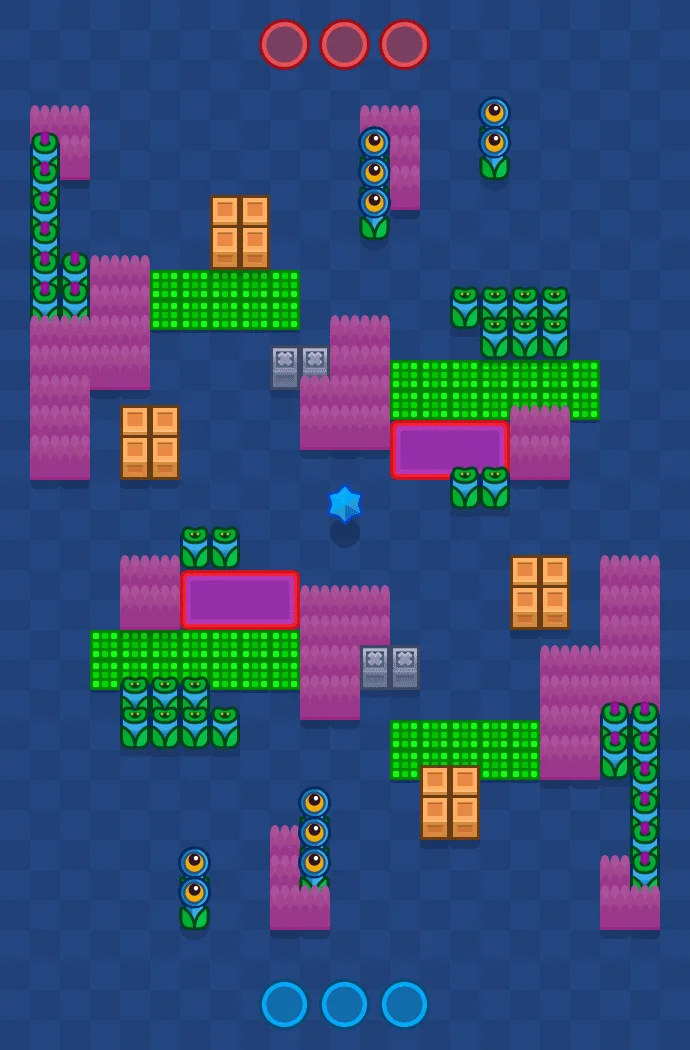 Palette Hangout Brawl Stars map layout
