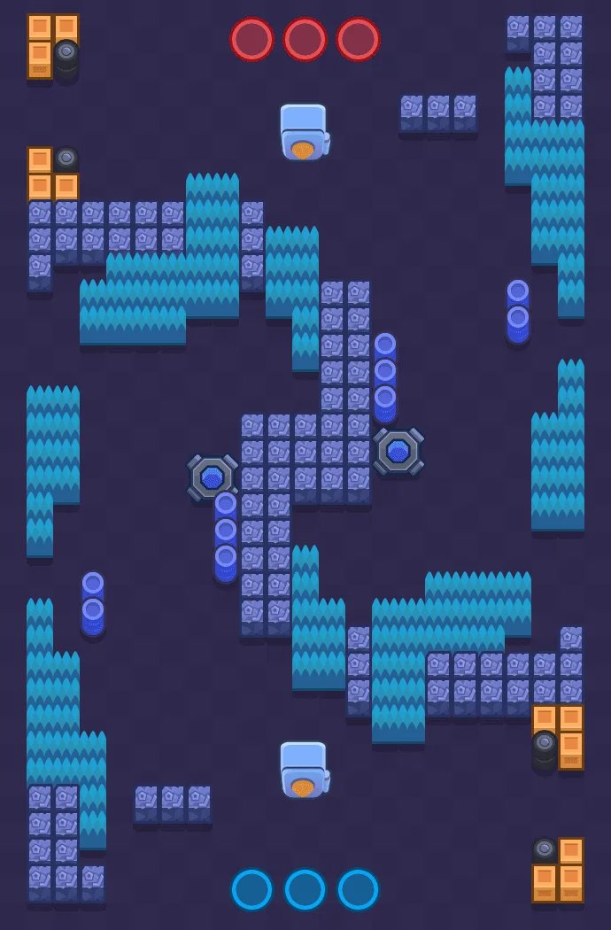 Eating Good! Brawl Stars map layout