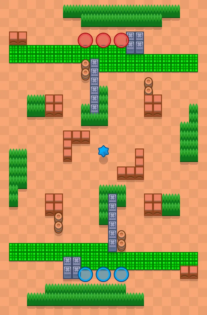 Please Remain Standing Brawl Stars map layout