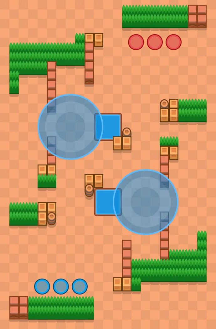 Under Pressure Brawl Stars map layout