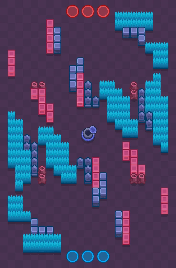 Let Me Dance Brawl Stars map layout