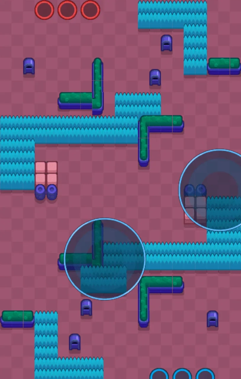 Tread Carefully Brawl Stars map layout