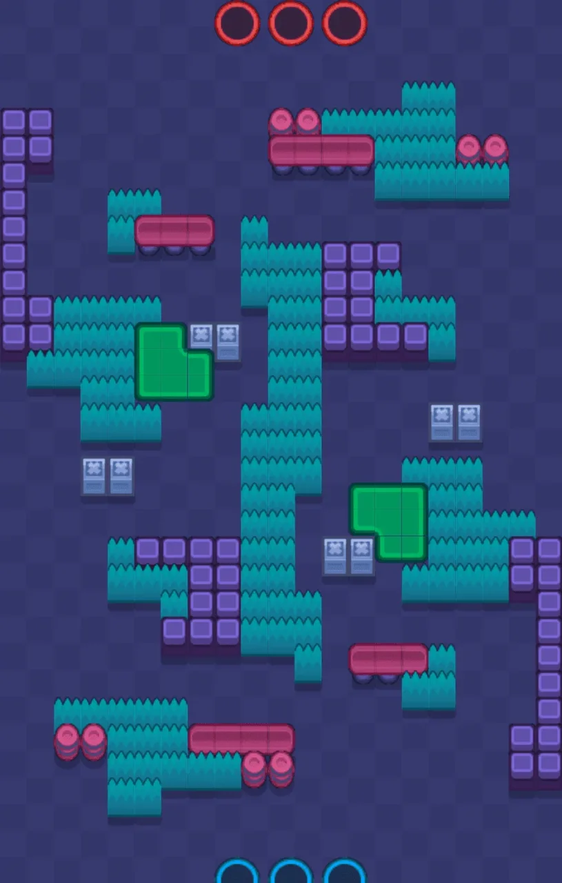 Stroke of Luck Brawl Stars map layout