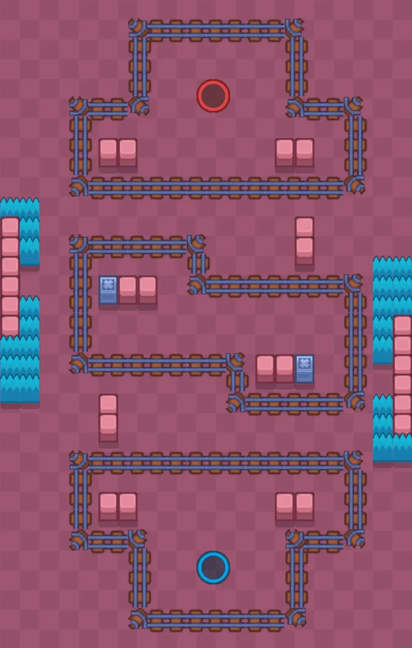 False Sense Of Security Brawl Stars map layout