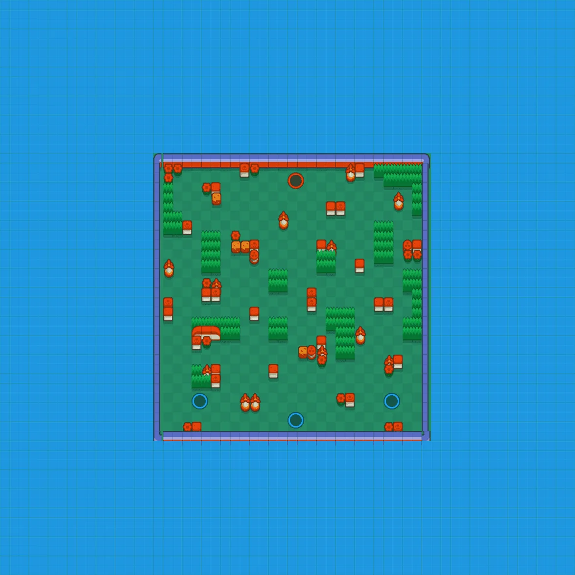 Hide Tide Brawl Stars map layout