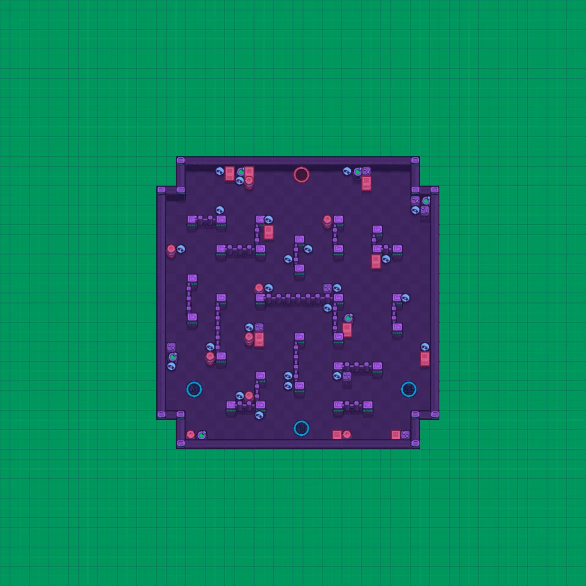 Nothing Suspicious Brawl Stars map layout