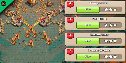 Inferno Affairs COC: Best 3-Star Guide